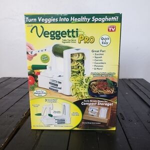 Veggetti Pro Food Processor Zoodles Pasta Veggies